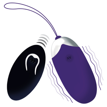 Uovo Vibrante Wireless con 12 Vibrazioni e Raggio di 10 m